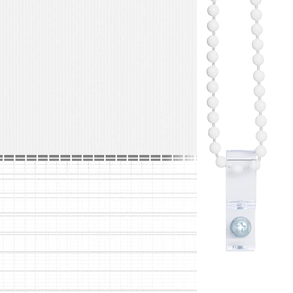 Zebra Blind 50 x 100 cm White